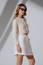 Chaqueta Taupe