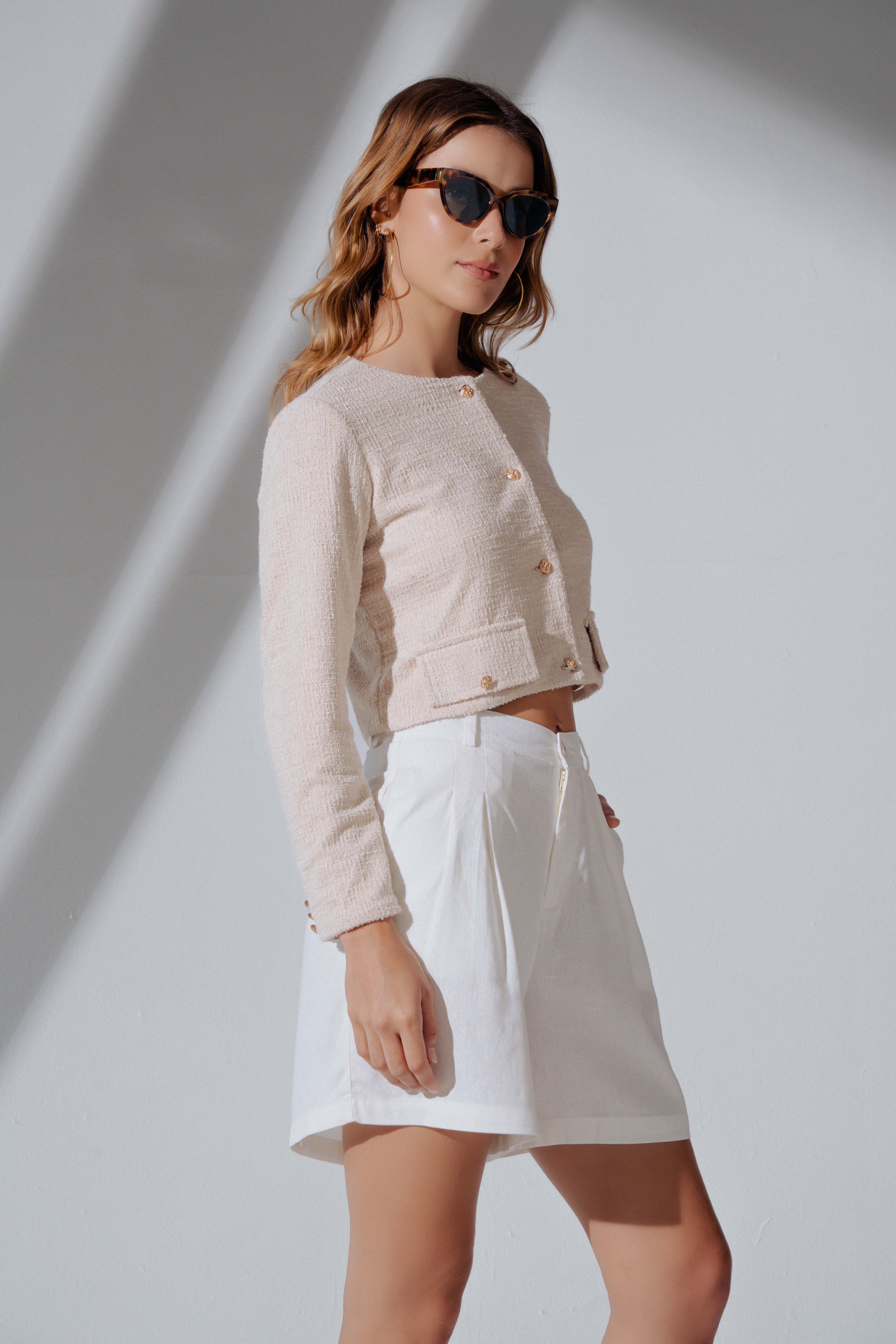 Chaqueta Taupe